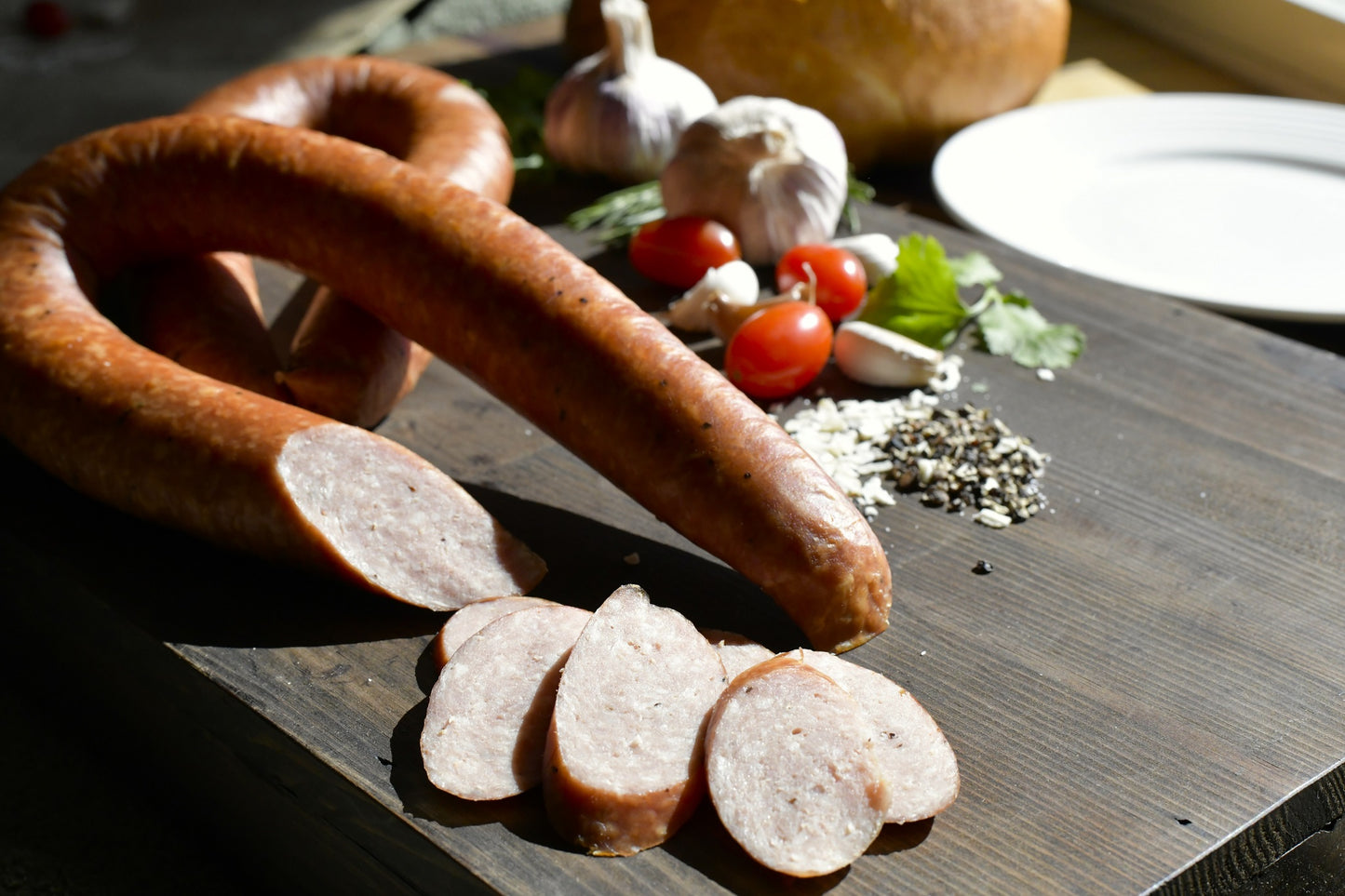 Ukranian Garlic Sausage