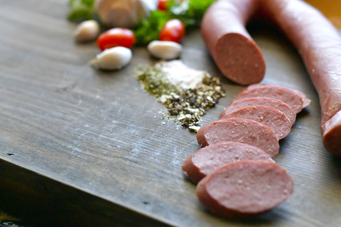 All Beef Garlic Sausage