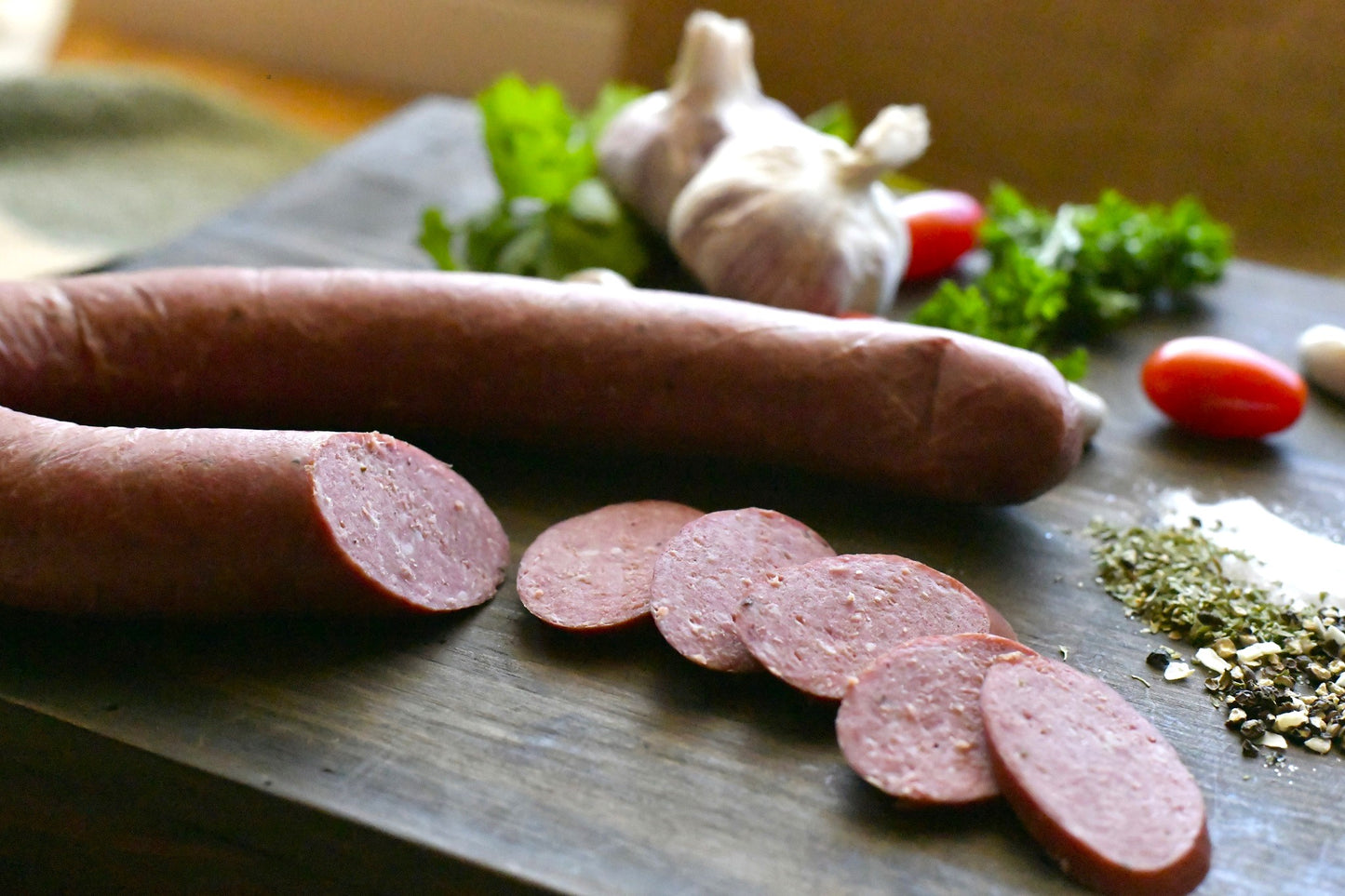 All Beef Garlic Sausage