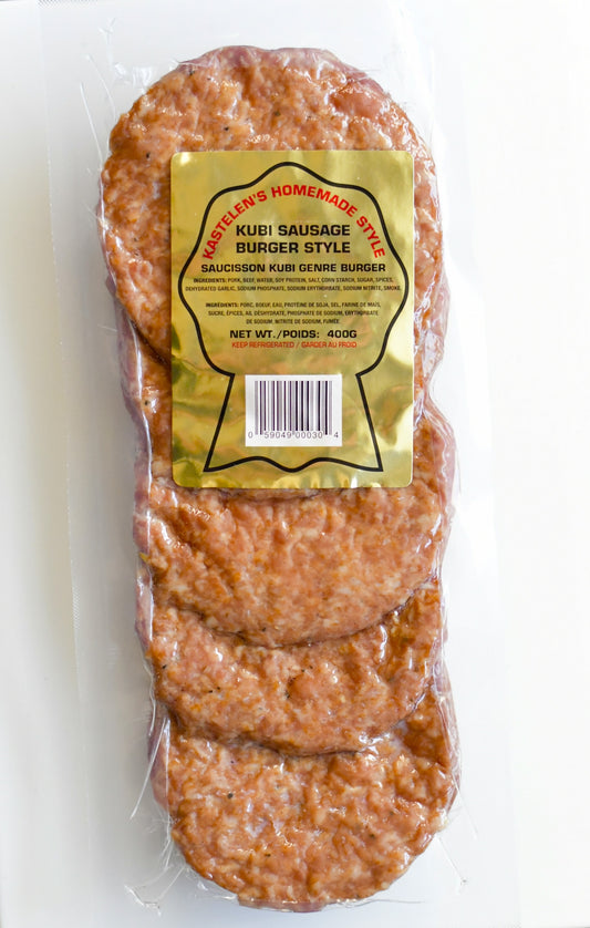 Kubi Sausage Burger Style